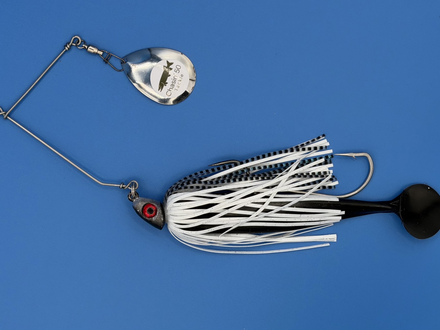 Weed Rig Silver Shad/Nickel, no weed guard