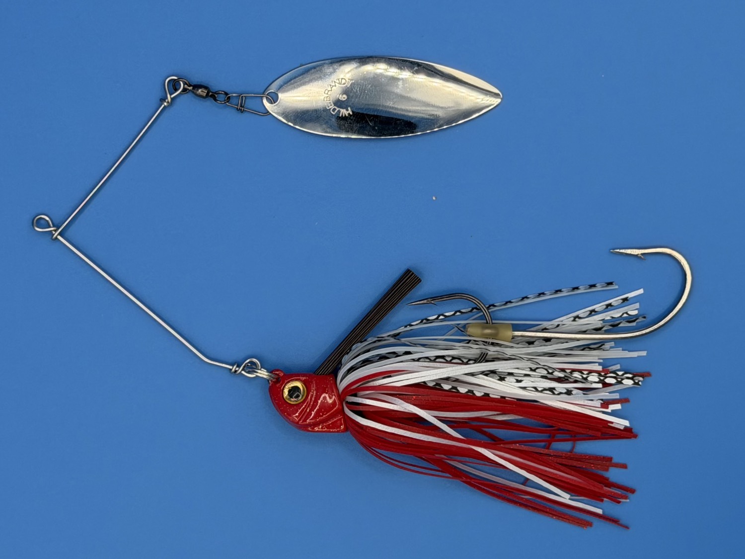 Weed Rig Bleeding Shad/Nickel